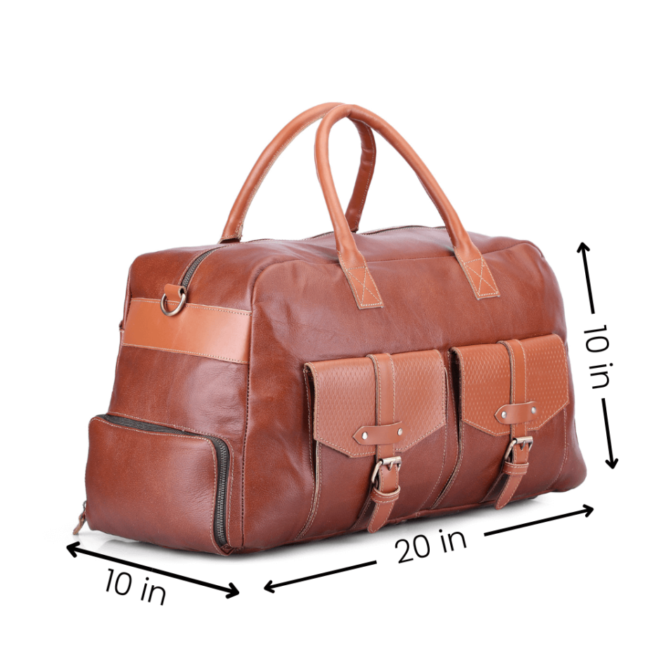 Travel Bag Leather cabin handbag size chart