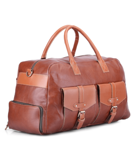 Men's Leather Weekender travel bag unique gifts
