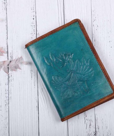A6 Dragonfly Design Refillable Journal Notebook with Lined Pages